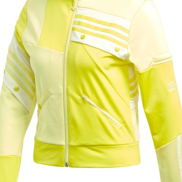 adidas Originals & Danielle Cathari Yellow and White Track Suit - Picture 6 of 8